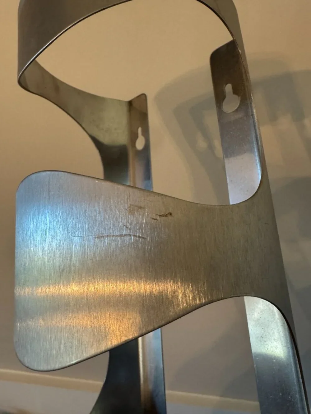 Ikea Vintage Vurm Bottle Holder Wine Rack Discontinued Stainless Steel Four Spot
